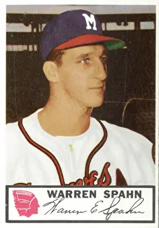 Warren Spahn Baseball Card