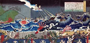 Yoroi Prints: Warrior Scene
