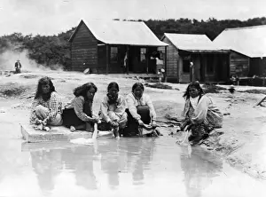 Maori Prints: Wash Day