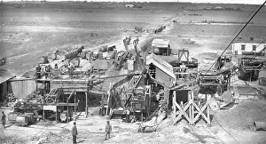 Mine Prints: Washing Gear, Floor In Diamond Mine