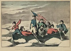 Trenton Prints: Washington Crossing the Delaware 1871