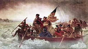 Determination Prints: Washington Crossing The Delaware by Emanuel Gottlieb Leutze