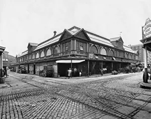 Storefront Prints: Washington Market in New York City