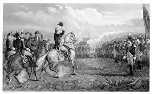 Washington Taking Command of the Army at Cambridge, 1775 by J. Rogers
