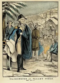 Camp Prints: Washington at Valley Forge