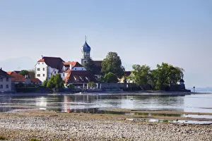 Lake Constance Prints: Wasserburg on Lake Constance, view from Malerwinkel