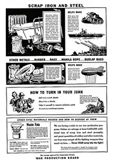 Waste Disposal Plan for World War II