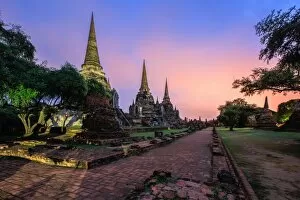Images Dated 29th October 2016: Wat Phrasisanpetch in the Ayutthaya Historical Park, Ayutthaya, Thailand