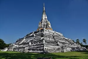 Images Dated 27th November 2015: Wat Phukhao Thong temple Unesco World Heritage Ayutthaya Thailand
