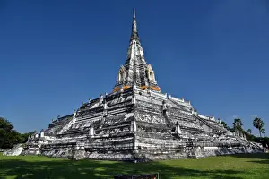 Wat Phukhao Thong temple Unesco World Heritage Ayutthaya Thailand