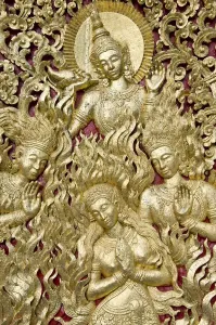 Images Dated 28th March 2015: Wat Xieng Thong, Luang Prabang