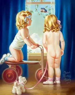 Toys Prints: Watching the Birds