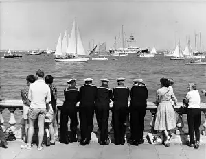 Watching Cowes