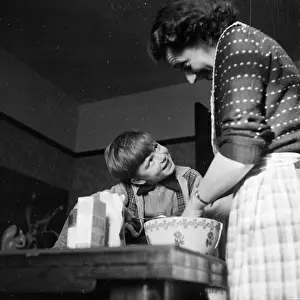 Cooking Utensils Prints: Watching Mum