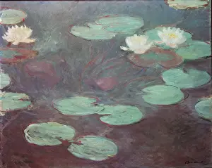 Moments in Light: Elegant Reproductions of the Master of Impressionism: Water lilies (or Nympheas), by Claude Monet