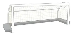Goal Prints: Water polo goal