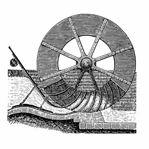 Images Dated 10th September 2016: Water Wheel