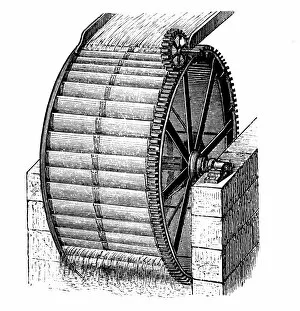 Images Dated 7th January 2016: Water Wheel