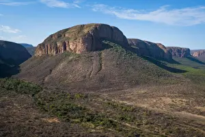 The Waterberg mountain range, Marataba Private Game Reserve, Limpopo, South Africa
