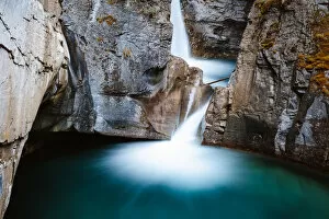 Banff National Park, Canada Gallery: Waterfall, Banff National Park, Alberta, Canada
