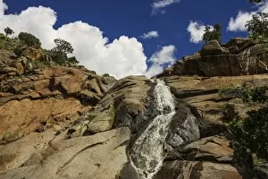 Waterfall in the Erongo Mountains, Namibia, Africa