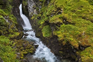 Images Dated 8th August 2012: Waterfall, Flam Valley, Flam, Sogn og Fjordane, Norway