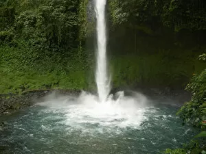 Images Dated 3rd November 2012: Waterfall, La Catarata de la Fortuna, La Fortuna, Costa Rica, Central America