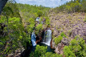 Images Dated 28th September 2008: Waterfall in the Litchfield National Park, Northern Territories, Australia