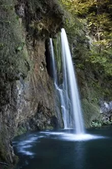Rock Face Gallery: Waterfall, Plitvicka Jezera National Park