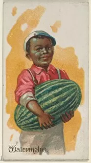 Watermelon Trade Card 1891