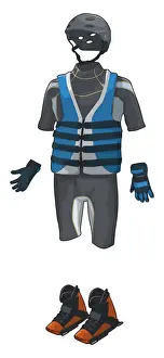 Waterskiing gear