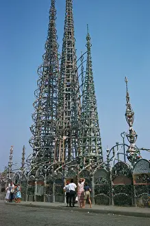 Street Art Prints: Watts Towers
