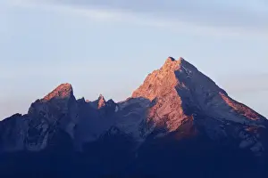 Summits Prints: Watzmann mountain, in the morning