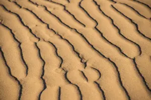 Namibia Prints: Wave pattern in the sand, Sossusvlei, Namib Naukluft Park, Namibia