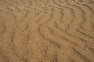 Wave pattern in the sand, Sossusvlei, Namib Naukluft Park, Namibia