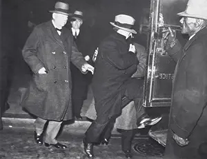 Waxey Gordon Entering Patrol Wagon