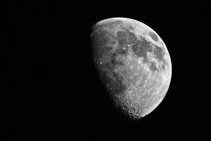 Images Dated 26th November 2009: Waxing Gibbous Moon 69 Percent