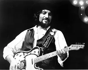 Waylon Jennings Performing