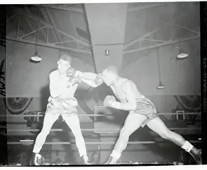 Wayne Bethea Boxing Against Ernie Cab
