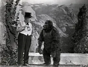 Giving Prints: W.C. Fields Offers Ape Refreshment