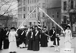 Support Collection: WCTU Marchers