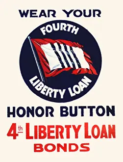 Great War Prints: Wear Your Fourth Liberty Loan Honor Button