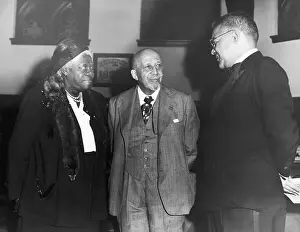 Receiving Prints: W.E.B. Dubois and Dr. Mary McLeod Bethune