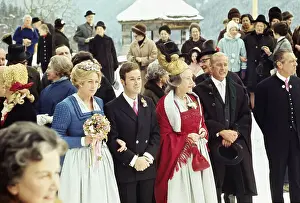 Salzburg Prints: Wedding of Arndt von Bohlen and Princess Henriette von Auersperg