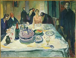Prints of The Wedding of the Bohemian, 1925-1926. Found in the collection of Munch Museum, Oslo. Artist : Munch, Edvard (1863-1944). (Photo by Fine Art Images/Heritage Images/Getty Images) Where emotion becomes image, and every image speaks a thousand whispers.: The Wedding of the Bohemian, 1925-1926