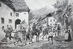 Brewing Prints: Wedding in Carinthia, Austria, Dowry