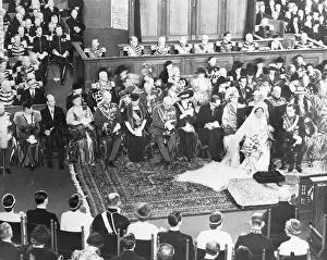 Bernhard Prints: Wedding Ceremony of Princess Juliana and Prince Bernard