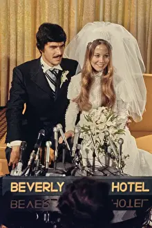Huty33946 Prints: Wedding Day Of Mark Spitz & Suzy Weiner