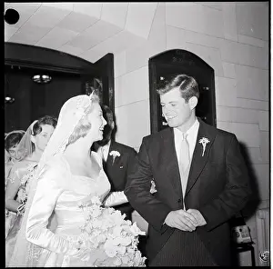 Wedding Of Edward Kennedy & Joan Bennett