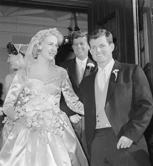 Groom Prints: Wedding of Edward Moore Kennedy and Joan Bennett